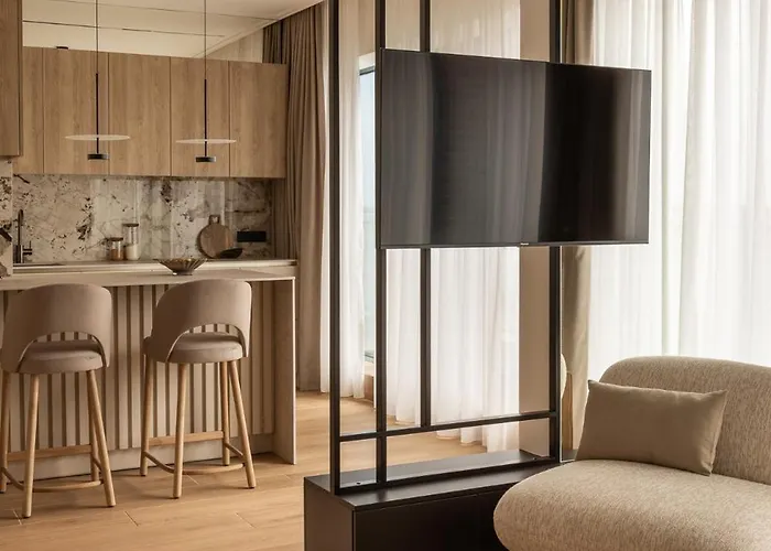 Sunset Balcony Center Free Parking Apartment Krakau